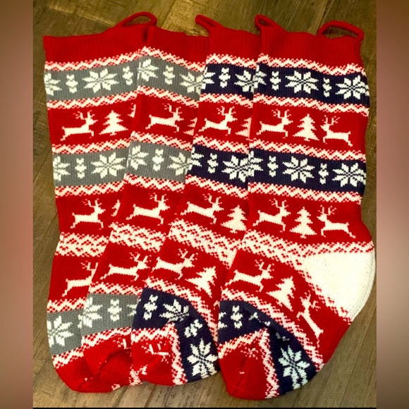 Christmas 4 pack stockings NEW!!! - Picture 1 of 5